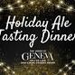 Holiday Ale Tasting Dinner event in Geneva, OH