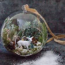 Hanging Glass Globe Terrarium Air Plant Candle Holder Christmas Ornament Christmas Diy Christmas Ornaments Christmas Crafts