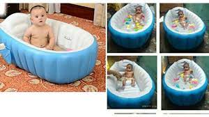 Babies don't need to be bathed that often, williamson says. Baby Bath Tub Unboxing Cho Cho Inflatable Baby Bath Tub With Pump Youtube