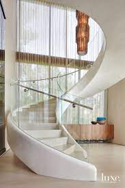 Dramatic Spiral Staircase In Modern North Haven Home Luxury Staircase Stairs Design Modern Staircase Architecture