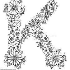 We hope your kid thoroughly enjoys these letter s coloring sheets printables this season. Floral Letters Coloring Page 2 Getcoloringpages Org Alphabet Coloring Pages Coloring Letters Flower Coloring Pages