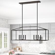 Check out our island pendant light selection for the very best in unique or custom, handmade pieces from our chandeliers & pendant lights shops. Black Kitchen Island Pendant Lighting You Ll Love In 2021 Wayfair