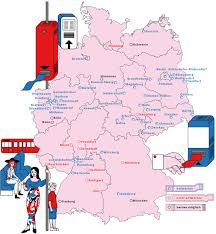 Fahrscheine Hier Stempeln Sie Noch Selbst Deutschlandkarte Landkarte Karten