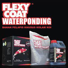 Ini menyesuaikan kondisi halaman rumah atau teras anda. Flexycoat Waterponding Black 2 5 Kg Set Cat Kolam Ikan Koi Cat Air Shopee Indonesia
