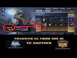 Transfer Uc From One Id To Another Pubg Mobile Youtube