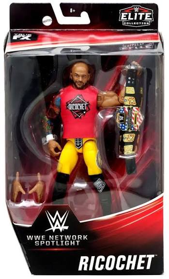 WWE Wrestling Elite Network Spotlight Ricochet Exclusive 6 Action Figure  Mattel Toys - ToyWiz