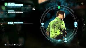 Arkham knight.these missions can be started as soon as you enter the gcpd for the first time. Batman Arkham Knight Mission Select Tutorial In The Line Of Duty Riddler S Revenge Details Youtube