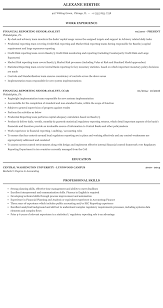 Senior financial analyst resume sample download resume template (google doc) download resume in pdf. Financial Reporting Senior Analyst Resume Sample Mintresume