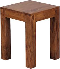 35cm x 35cm x 2.5cm geschlossenes brett: Wohnling Beistelltisch Massiv Holz Sheesham 35 X 35 Cm Wohnzimmer Tisch Design Dunkel Braun Landhaus Stil Couchtisch Natur Produkt Wohnzimmermobel Unikat Modern Massivholzmobel Echtholz Anstelltisch Amazon De Kuche Haushalt