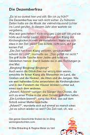 Dabei ist es keineswegs so, dass weihnachtsgeschichten üblicherweise nur für kinder geschrieben sind. Die Dezemberfrau Elkes Kindergeschichten