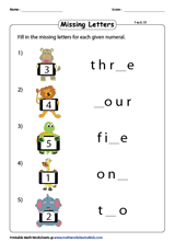 Some 2 step patters are given in the third set of worksheets for greater challenge. Number Names Worksheets Writing Numbers In Words