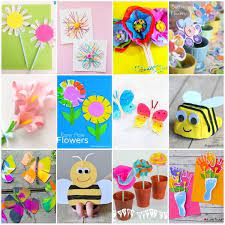 Play and learn with these fun arts and crafts for kids ideas and projects. 30 Quick Easy Spring Crafts For Kids The Joy Of Sharing
