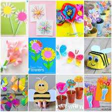 The good news is that the internet offers roughly a billion ideas for arts and crafts. 30 Quick Easy Spring Crafts For Kids The Joy Of Sharing