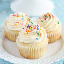 Cupcakes contain just the right amount of sweetness for those days when you crave something sugary. Vanilla Cupcakes
