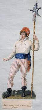 Sans Culottes Were Made Up Of The Working Class Men In Support Of The French Revolution They Normally Wore Tro French Revolution Sans Culottes French History
