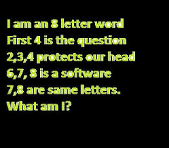 Hi friends, in this video you will be able to learn eight letter words in english. 8 Letter Word Puzzle First 4 Is The Question With Answer Best Puzzles With Answers