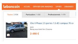 Le marché de la voiture d'occasion se porte bien en france avec 5,3 millions. Comment Acheter Une Voiture Sur Le Bon Coin Fiches Pratiques Ordissinaute