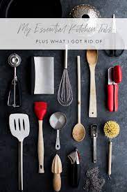As with anything in life, higher quality items can get pricey, but in many cases, you get what you pay. My Essential Kitchen Tools Plus What I Got Rid Of Modern Minimalism