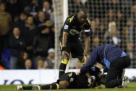 Fabrice muamba ndala (născut la 06 aprilie 1988) este un profesionist pensionar limba engleză fotbalist care a jucat pentru. Fabrice Muamba Update Fiance Tweets Pray For Fab Coach Issues Statement