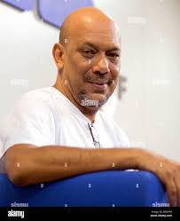 Paulo Lins , at the 65. Frankfurt Book Fair in Frankfurt Main, Germany,  October 2013 Stock Photo