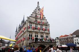 Gouda Mit Regen Holland Niederlande Amsterdam