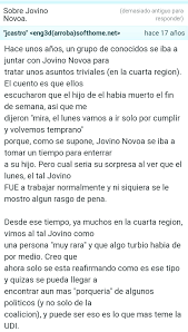 Novoa se encontraba retirado de la política hace varios años, por problemas de salud. Elitapintora On Twitter Espero Que Algun Dia Salga A La Luz La Verdad Del Caso Spiniak Y Las Horribles Verdades De Jovino Novoa Quizas Entonces Su Hijo Que Se Suicido Hecho Tan