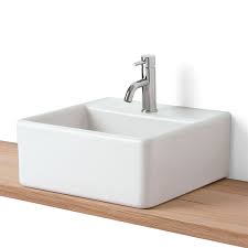 Great ideas for beautiful bathrooms. Stoneware Sink For Washstand Faucet Large 182161