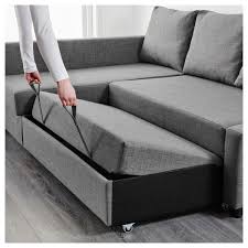Friheten Corner Sofa Bed With Storage Skiftebo Dark Grey Ikea Ikea Pull Out Couch Sofa Sofa Bed With Storage