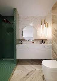 Dans certains cas, le marbre blanc a des veines grises plus prononcées. A Vous De Trouver La Petite Salle De Bain Moderne De Vos Reves Salle De Bains Moderne Petites Salles De Bains Modernes Salles De Bains Lumineuses