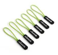 Wholesale design rubber plastic silicone puller with logo custom logo  zipper pull tabs
