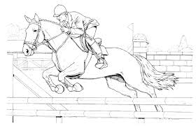 If you want colored picture to print then click print link for color. Horse To Color For Kids Horse Jumping Horses Kids Coloring Pages