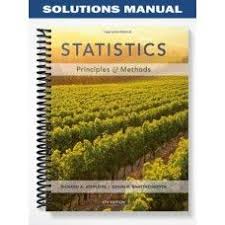 Biostatistics For The Biological And Health Sciences Answer Key Pdf Solutions Manual For Statistics Principles And Methods 6th Solutions Principles Statistics