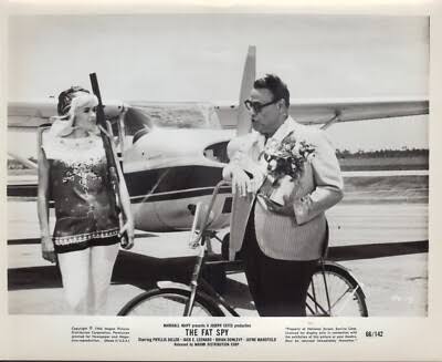 The Fat Spy (1966) 8x10 black & white movie photo #19 | eBay