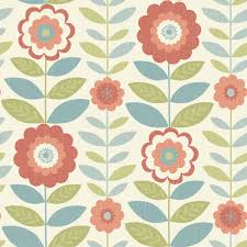 ❤ get the best teal wallpapers on wallpaperset. Arthouse Flower Power Coral And Teal Wallpaper Wilko