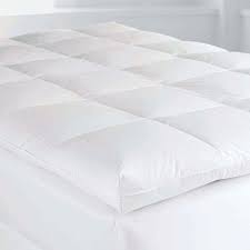 The Company Store Baffled Square 4 In Queen Down Featherbed Mattress Topper White In 2020 Mattress Mattress Topper The Company Store