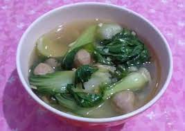 Resep baby pakcoy saus tiram, pelengkap hidangan makin lezat sempurna. Ide Resepi Sayur Pakcoy Bening Plus Bakso 2 Bahan Saja Menu Diet Koleksimasakan Melayu Simple Menu Masakan Kampung