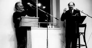 The country where liberty is a statue.', and 'حسنا و الآن من سيحررنا من محررينا؟' Nicanor Parra S 100 Jacket2