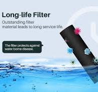 Gravity Fed Water Filter System, 2.25 Gallon High Capacity