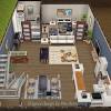 Furnished for 4 sims with 2 double beds. 1