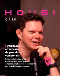 💗 Parcerias nos levam mais longe! Conheça Eduardo Schuster, CEO da  @santerempreendimentos , que encontrou na Housi a solução para escalar e  inovar o seu negócio.