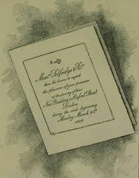 Original Invitation To The Opening Ceremony Of Selfridges 1909 Selfridges London London History Selfridges Oxford Street