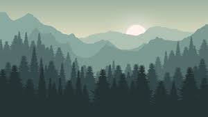 Blue aesthetic aesthetic blue cloud ocean 1920x1080 5k sky dark blue background pink aesthetic dark aesthetic. Desktop Wallpaper In 4k Forest Landscape Illustration Cool Wallpapers Heroscre Nature Desktop Wallpaper Landscape Wallpaper Forest Landscape Illustration