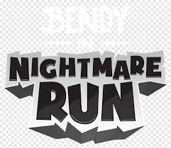What it does, it's create a black boundary on every single alphabet with a square boundary. Bendy In Nightmare Run Logo Bendy And The Ink Machine Nightmare Run Boss Runner Themeatly Games Mobile Runner Android Label Text Logo Png Pngwing