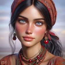 Kirby G. Miller, for your collection of Paredoilas. This one's name is Ruby  and, with her big eyes with bags under them and extensive eyebrows, she  could never understand why no one