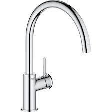 Grohe silkmove eurostyle cosmopolitan high spout kitchen mixer tap 92231002 new. Grohe Bauclassic Mono Mixer Kitchen Tap