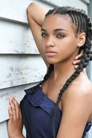 Braided Pigtails Braided Hairstyles Natural Hair Styles Cornrow Hairstyles