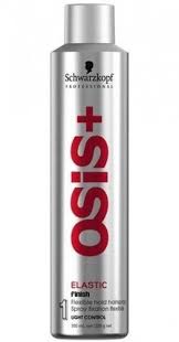 It is a product that is heat activated and allows you to have straight hair for a temporary period of time. Schwarzkopf Osis Elastic Finish Hairspray 3 Hair Products I Cannot Live Without Lip Gloss Lunges Schwarzkopf Osis Strong Hold Hair Spray Shine Spray