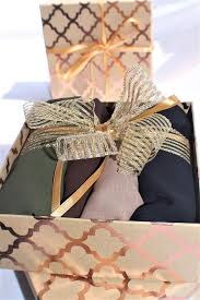 Gift Box Hijab Set Of 4 Solid Chiffon Shawls Black Olive Brown Moccha Gifts Wedding Gifts Packaging Ramadan Gifts