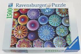 Ravensburger 99 bicycles and more 1500 piece jigsaw puzzle. Ravensburger Bunte Steine One Dot At A Time 1500 Piece Jigsaw Puzzle Ebay In 2021 1500 Piece Jigsaw Puzzles 1500 Piece Puzzles Ravensburger