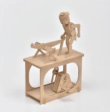 Die 9 besten kugelbahnen aus holz ratgeber wunschkind. Artoy Holzbausatz Arbeiter Mit Sage Moving Model Kit Miner With Saw Modellbau Malen Basteln Und Werken Fips